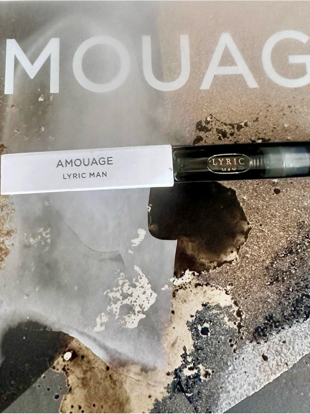 Amouage Lyric Man sample -